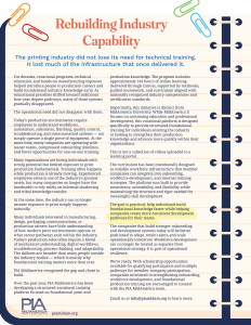 Rebuilding Industry Capability